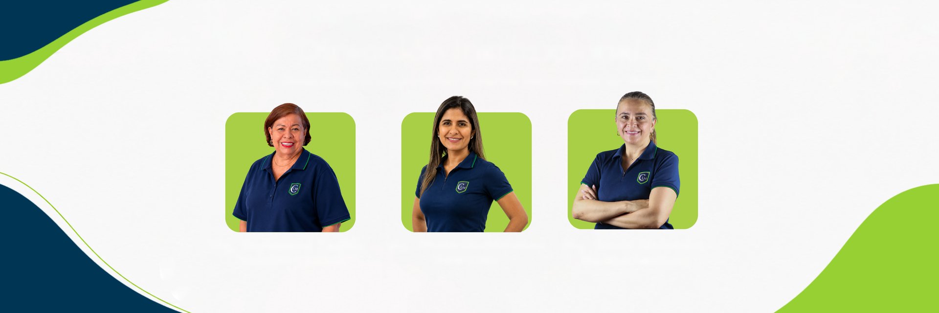Institutional leadership of Colegio Liceo Moderno: Esperanza Trujillo, Diana Castiblanco and Rocío Mahecha